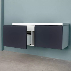 Dulap sub lavoar Bayro Formal 1200 (Anthracite) Thumb