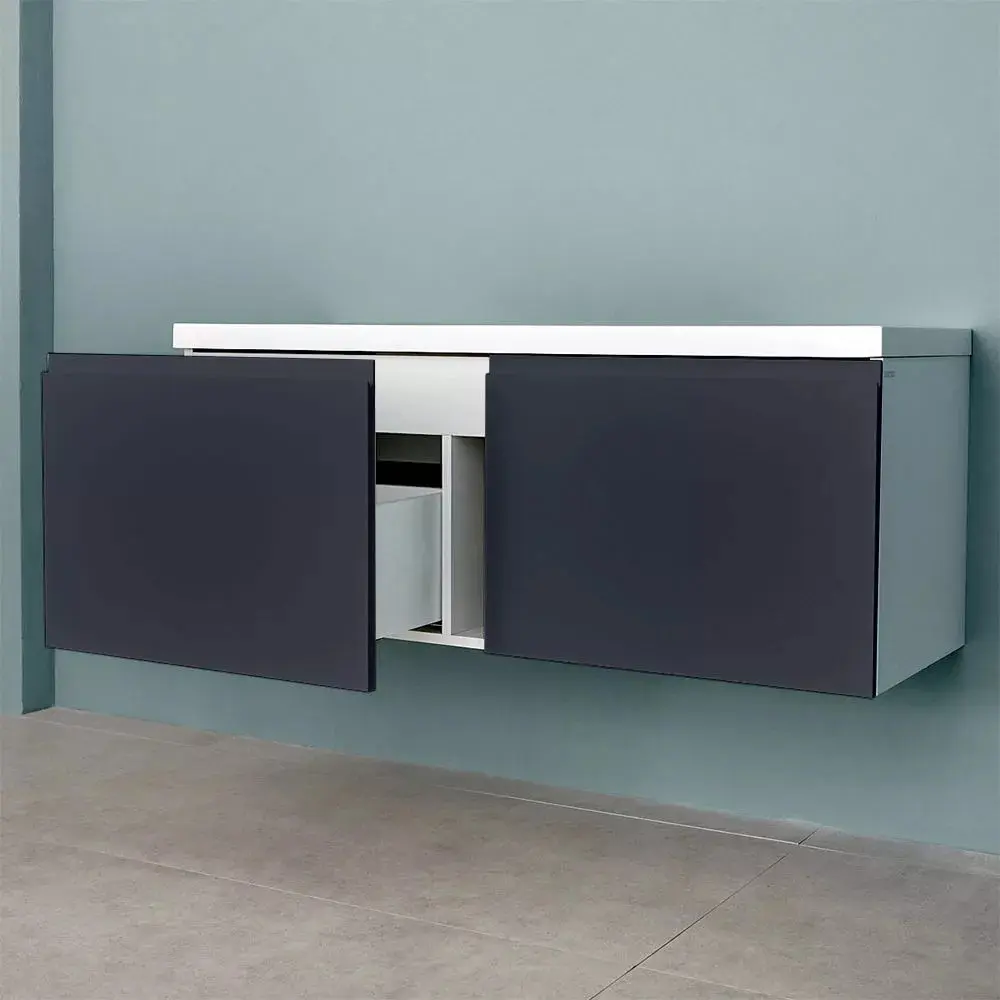 Dulap sub lavoar Bayro Formal 1200 (Anthracite)