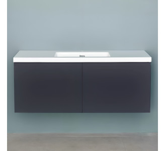 Dulap sub lavoar Bayro Formal 1200 (Anthracite)