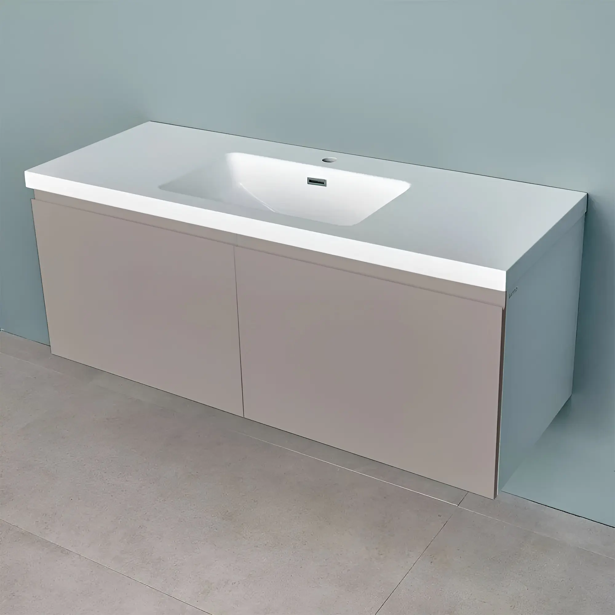 Dulap sub lavoar Bayro Formal 1200 (Light Grey)