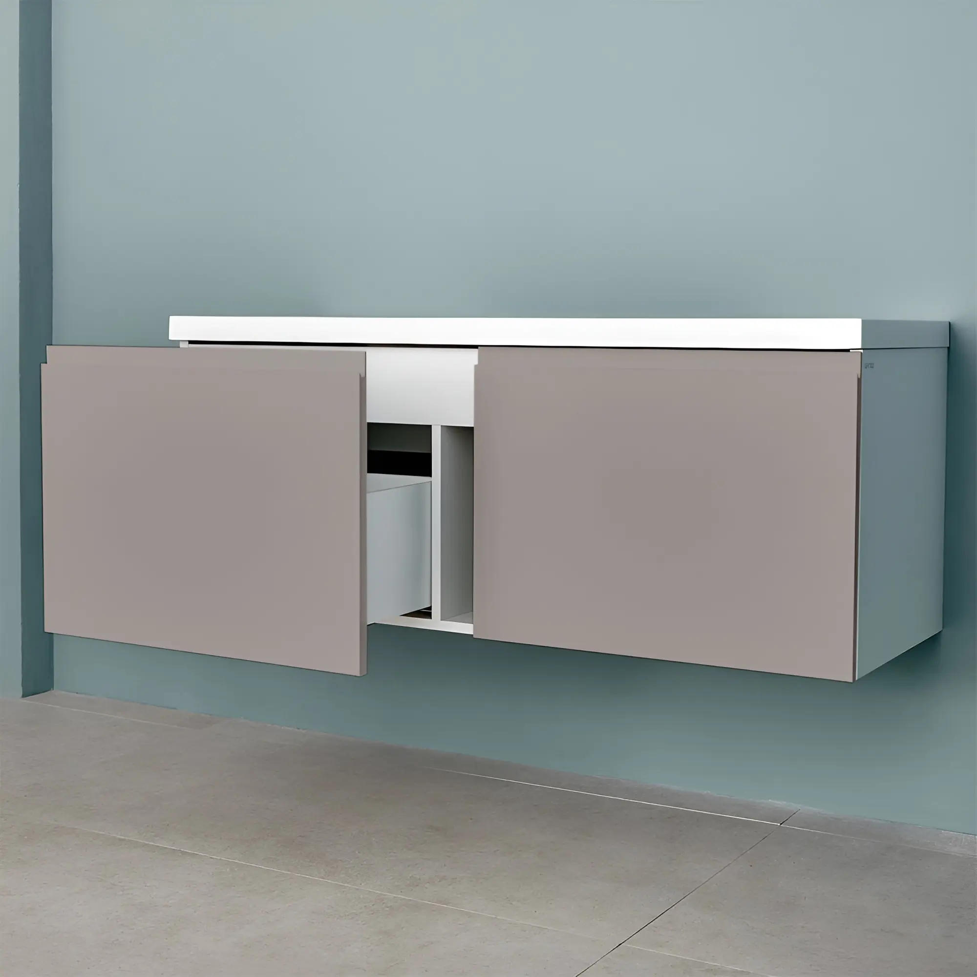 Dulap sub lavoar Bayro Formal 1200 (Light Grey)