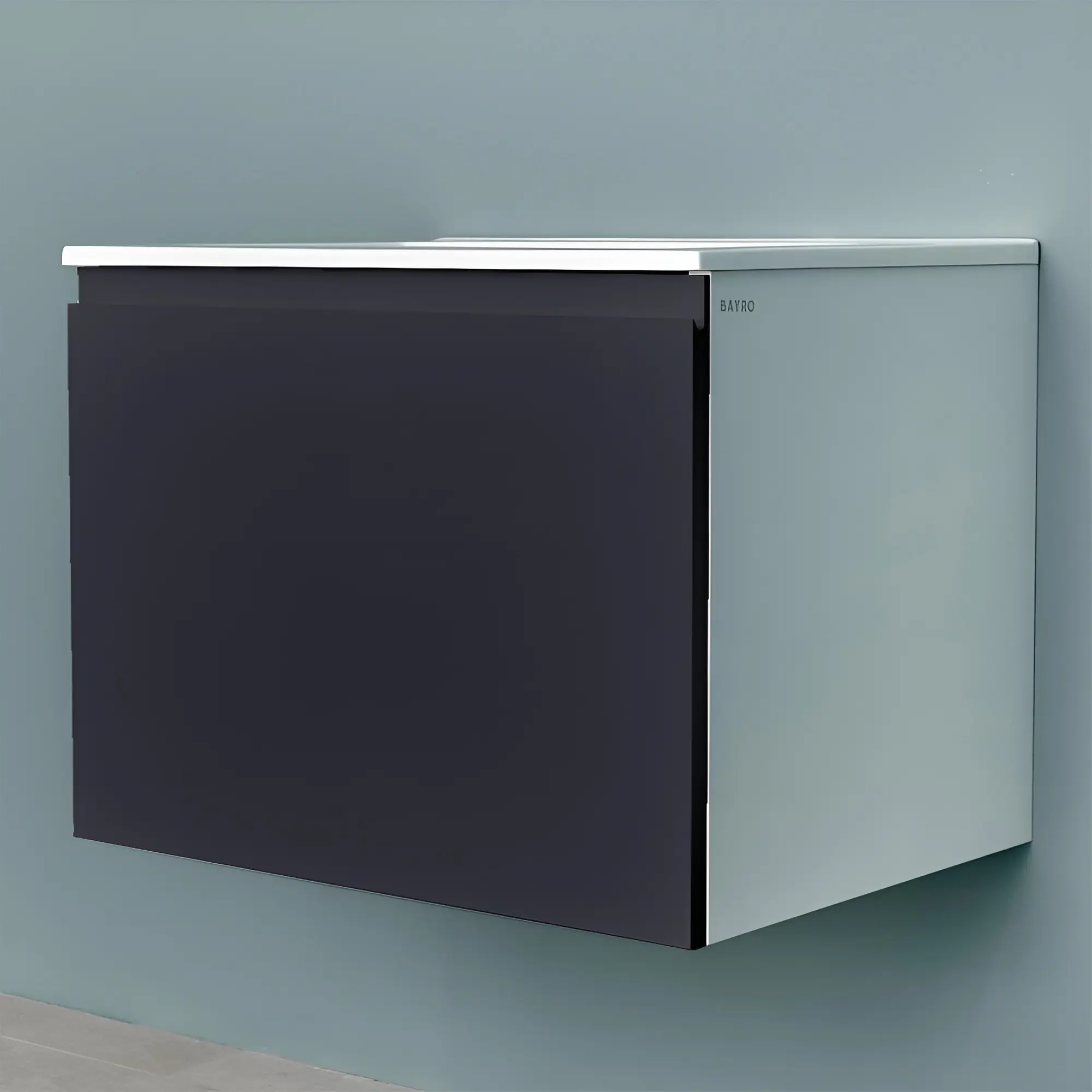 Dulap sub lavoar Bayro Formal 600 (Anthracite)