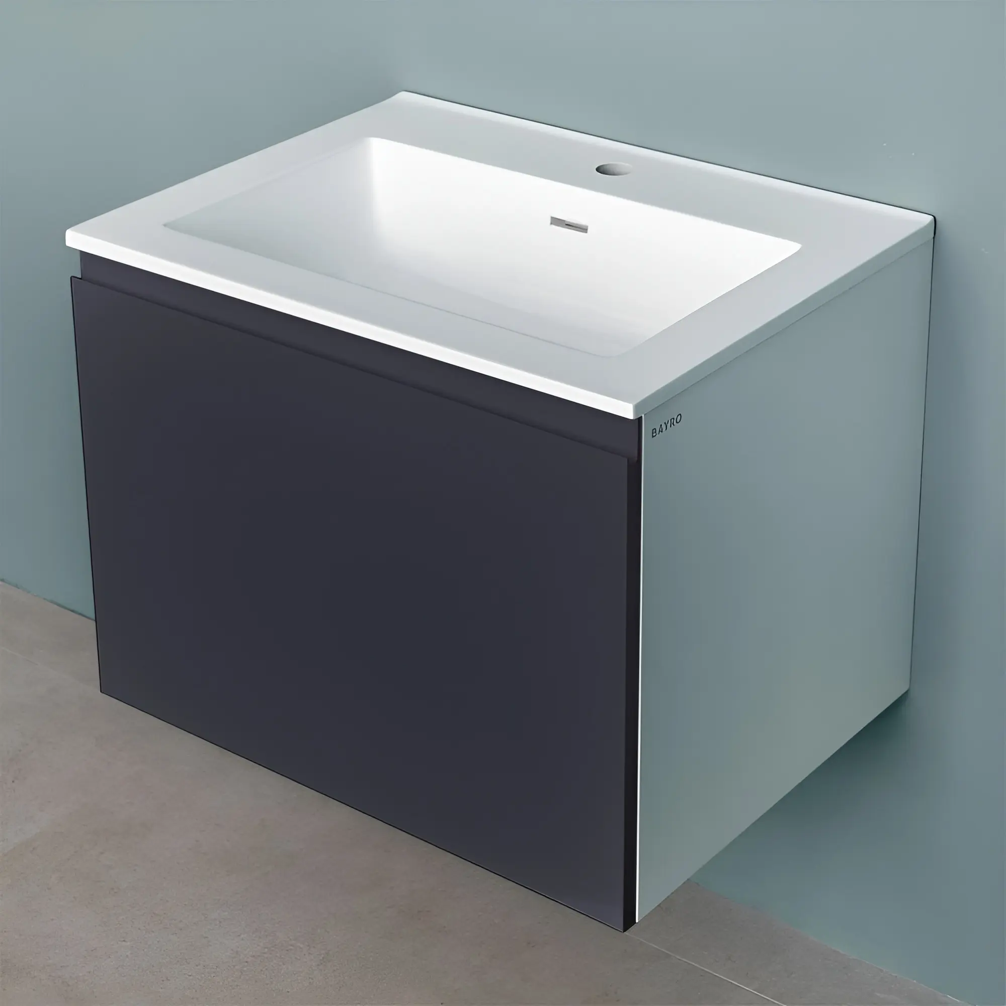 Dulap sub lavoar Bayro Formal 600 (Anthracite)