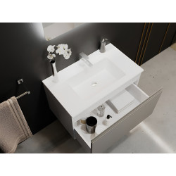 Dulap sub lavoar Bayro Formal 600 (Light Grey) Thumb