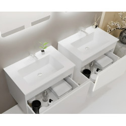 Шкаф под умывальник Bayro Formal 600 (White) Thumb