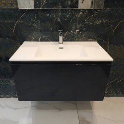 Dulap sub lavoar Bayro Formal 800 (Anthracite) Thumb