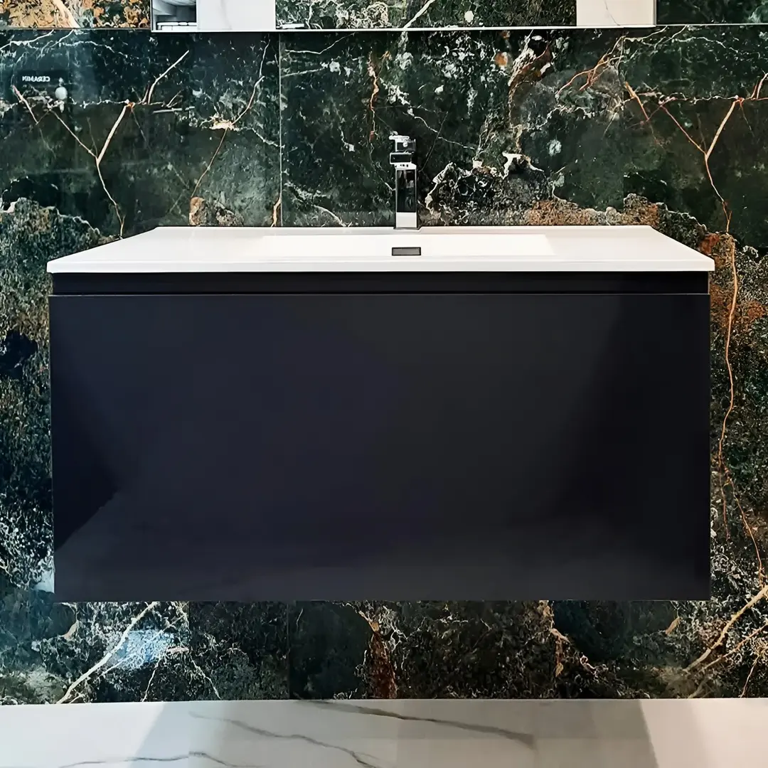 Dulap sub lavoar Bayro Formal 800 (Anthracite)