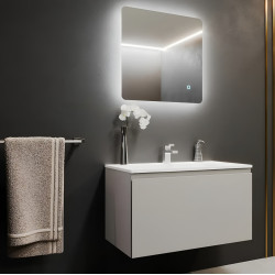 Dulap sub lavoar Bayro Formal 800 (Light Grey) Thumb