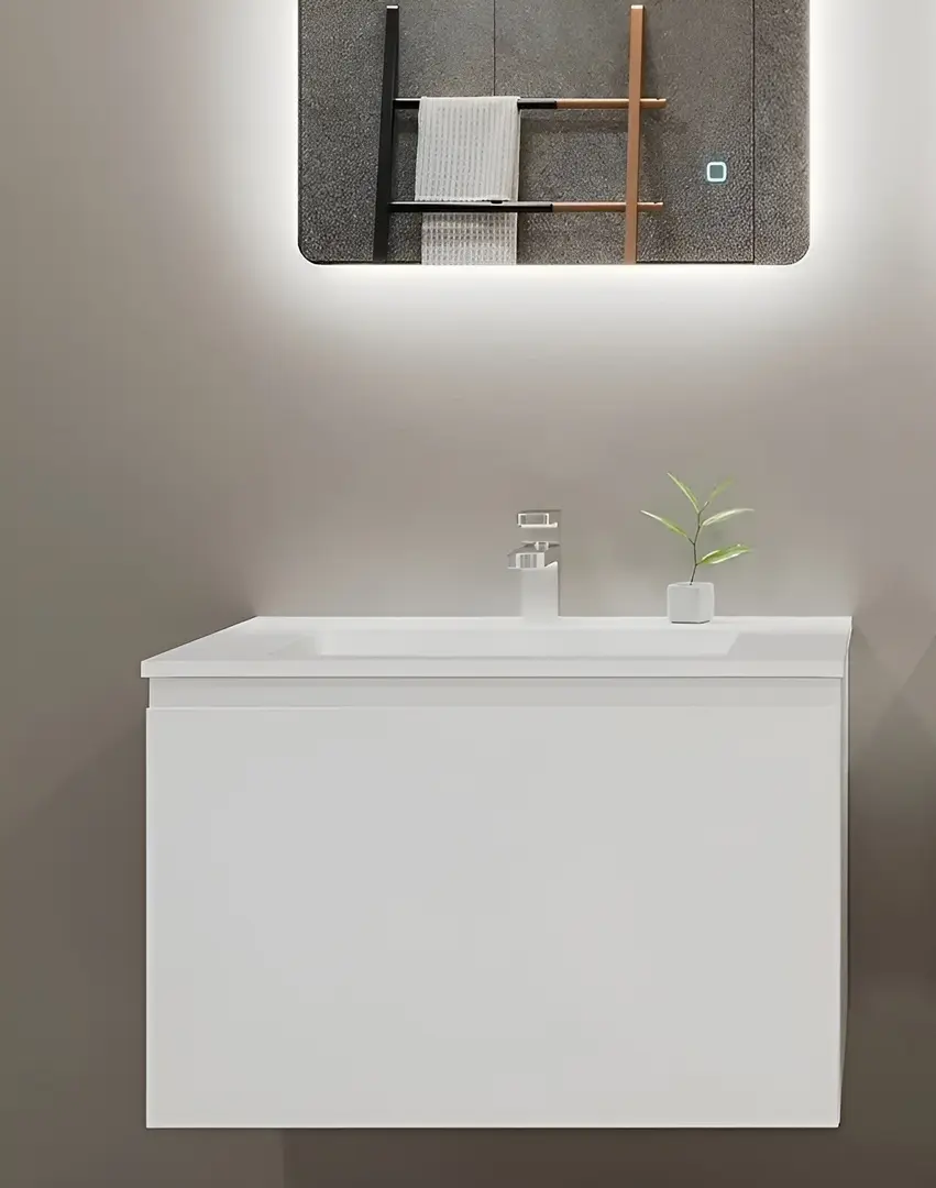 Dulap sub lavoar Bayro Formal 800 (White)