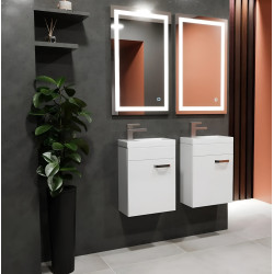 Dulap sub lavoar Bayro Larra 450 (White) Thumb