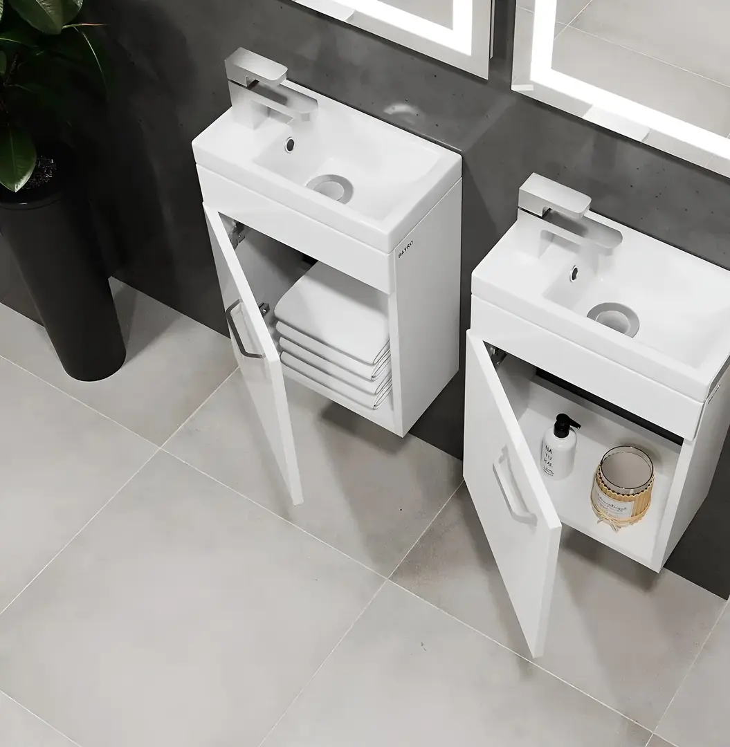 Dulap sub lavoar Bayro Larra 450 (White)