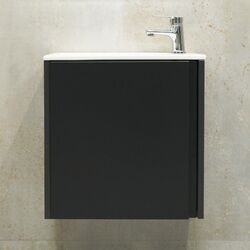 Dulap sub lavoar Bayro Mono 500 (Anthracite Matte)