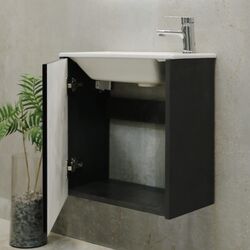 Dulap sub lavoar Bayro Mono 500 (Anthracite Matte) Thumb