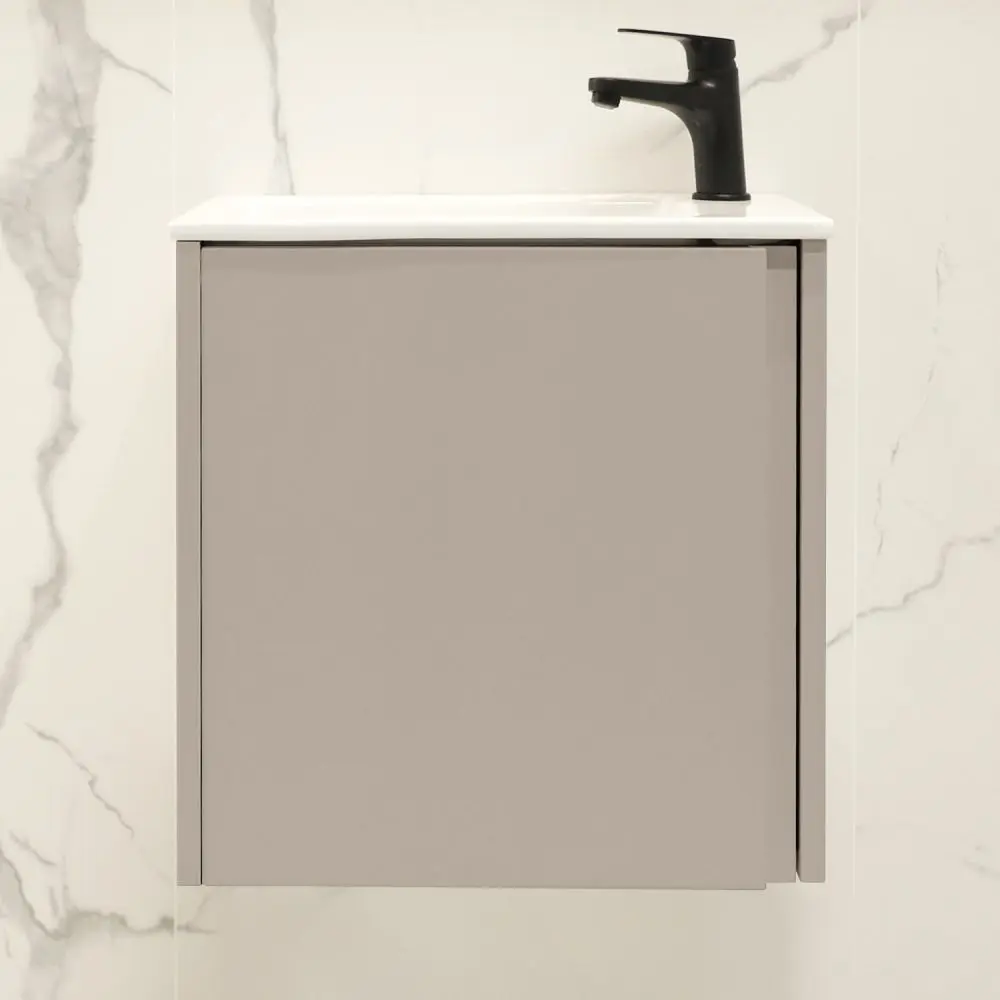 Dulap sub lavoar Bayro Mono 500 (Grey Stone)