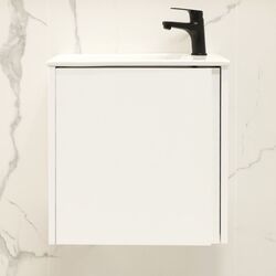 Dulap sub lavoar Bayro Mono 500 (White Matte)