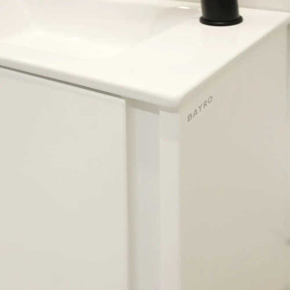 Dulap sub lavoar Bayro Mono 500 (White Matte)