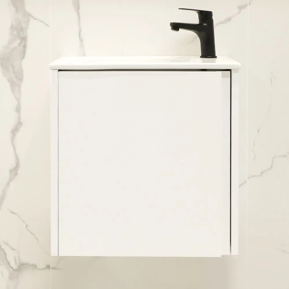 Dulap sub lavoar Bayro Mono 500 (White Matte)