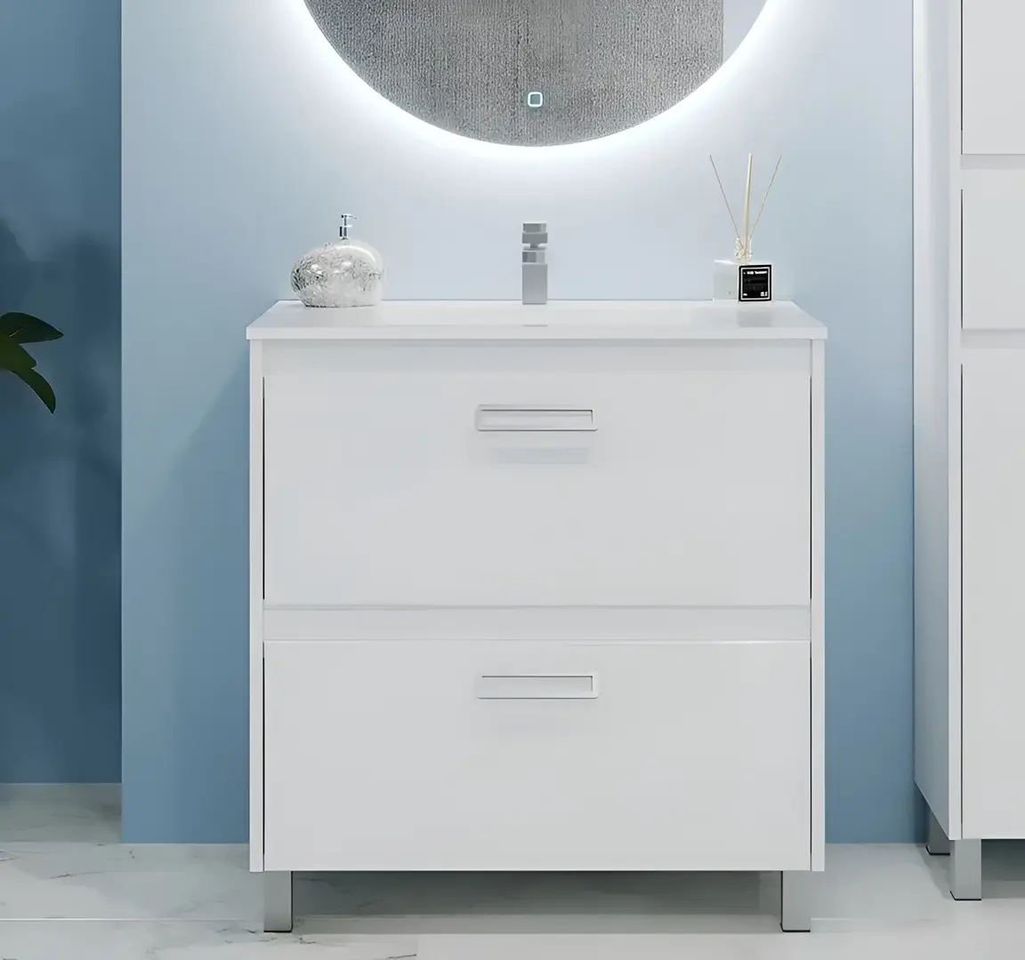 Dulap sub lavoar Bayro Montana 1000 (White)