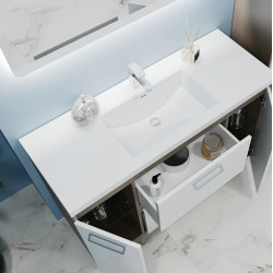 Dulap sub lavoar Bayro Montana 1200 (Gray Stone) Thumb