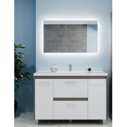 Dulap sub lavoar Bayro Montana 1200 (Gray Stone) Thumb