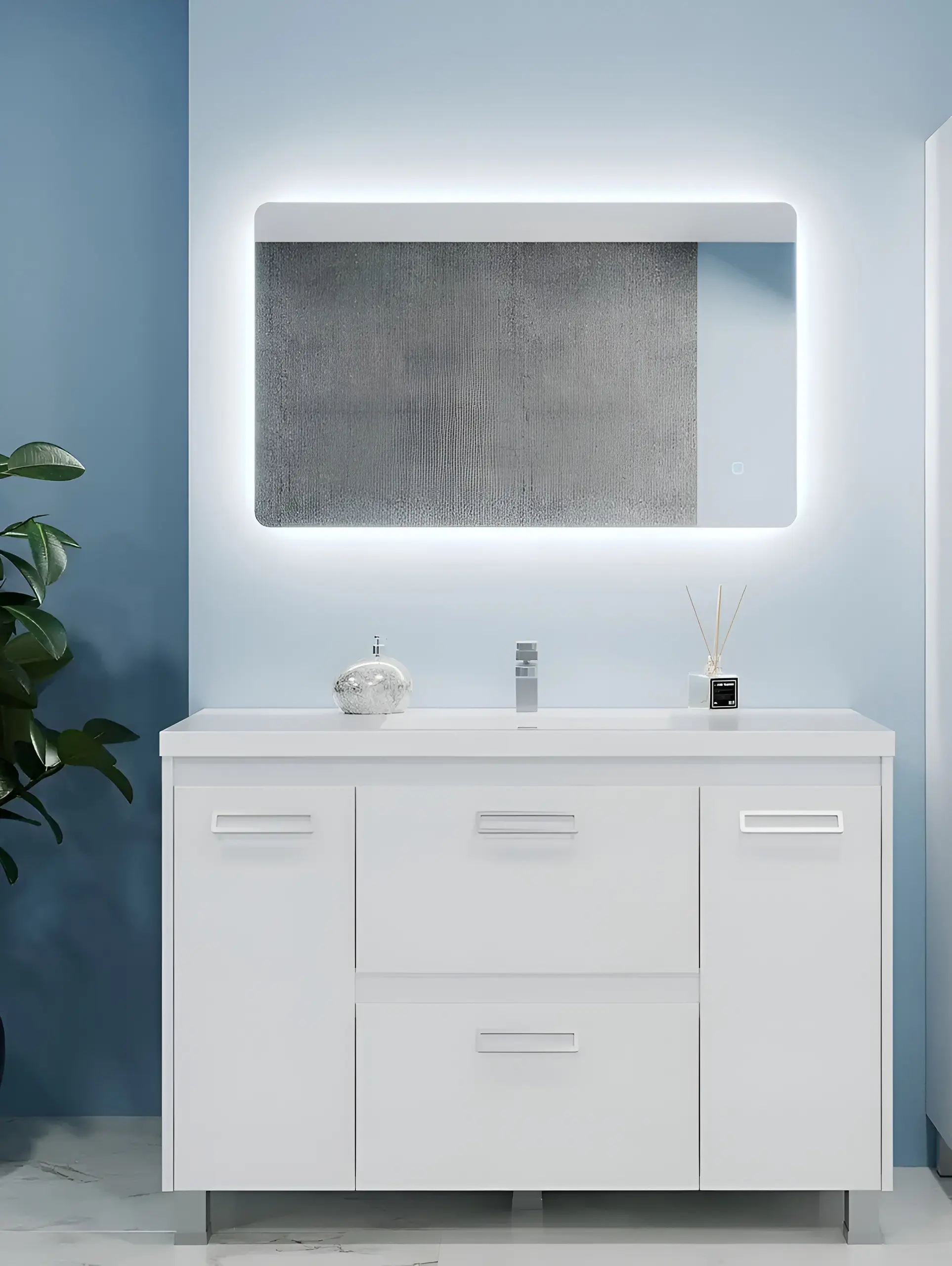 Dulap sub lavoar Bayro Montana 1200 (White)