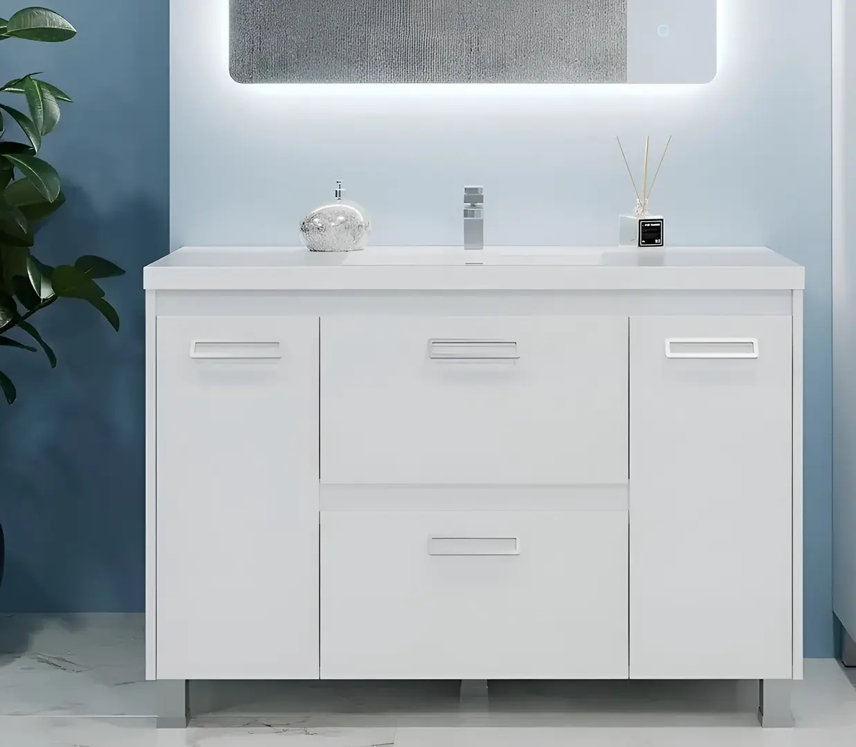 Dulap sub lavoar Bayro Montana 1200 (White)