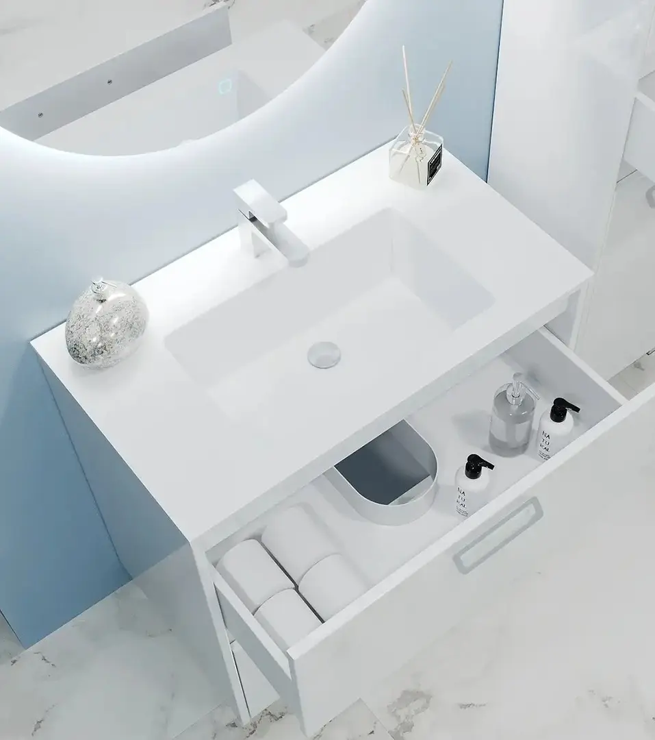 Dulap sub lavoar Bayro Montana 600 (White)