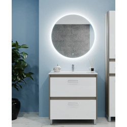 Dulap sub lavoar Bayro Montana 800 (Gray Stone) Thumb