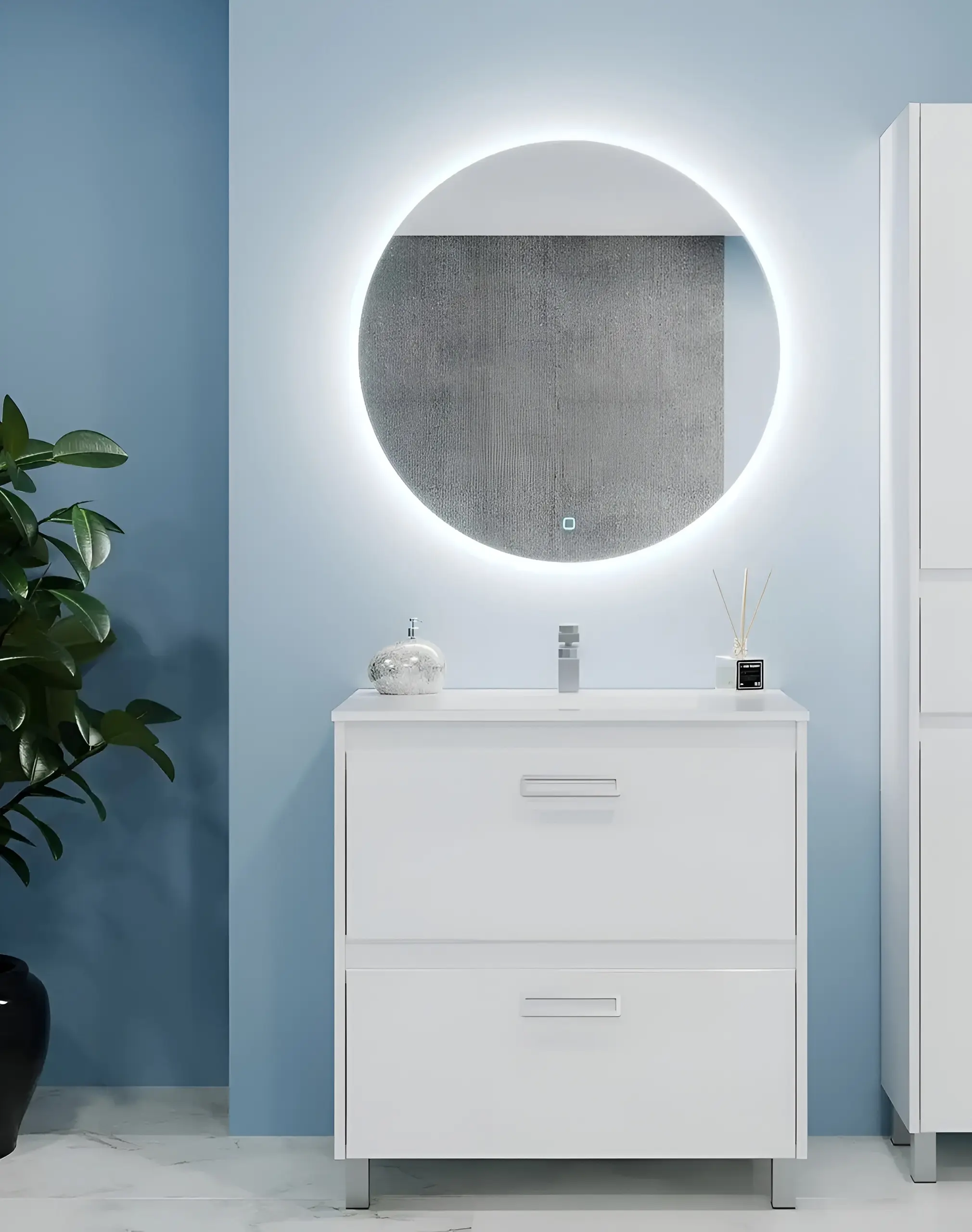 Dulap sub lavoar Bayro Montana 800 (White)