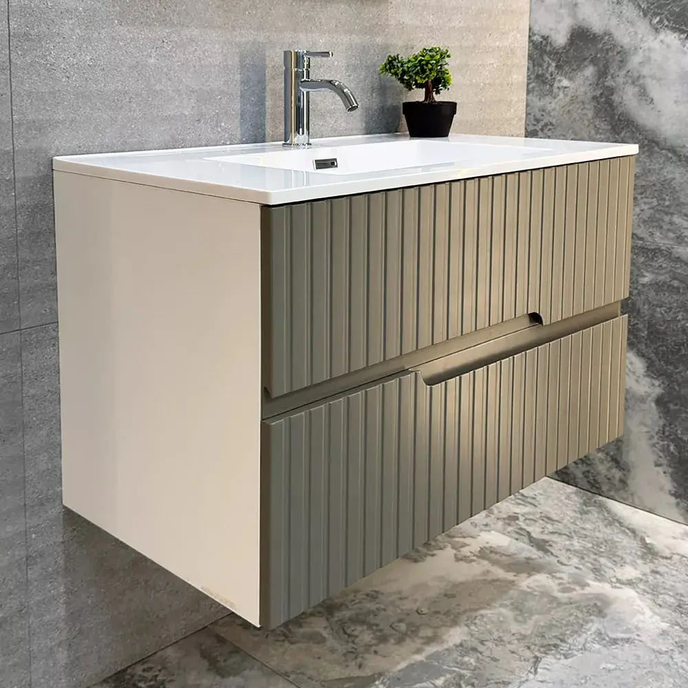 Dulap sub lavoar Bayro Santos 600 (Light Grey)