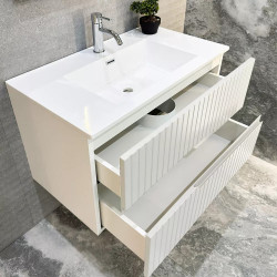 Шкаф под умывальник Bayro Santos 600 (White) Thumb