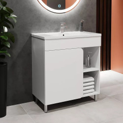 Dulap sub lavoar Bayro Soho 600 (White) Thumb