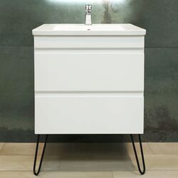 Dulap sub lavoar Bayro Studio 600 (White Matte)