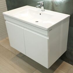 Шкаф под умывальник Bayro Studio Duo 800 (White Matte) Thumb