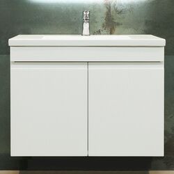 Dulap sub lavoar Bayro Studio Duo 800 (White Matte)