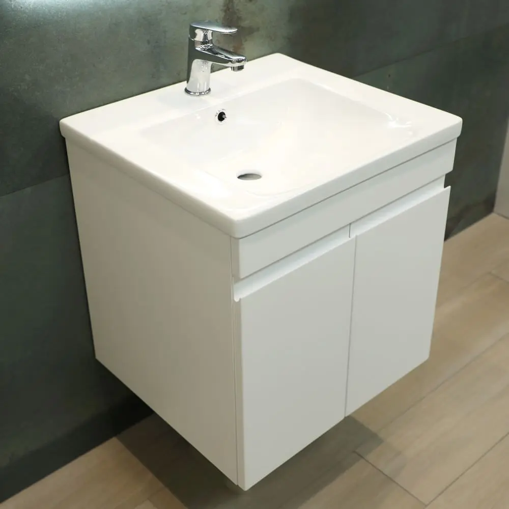 Dulap sub lavoar Bayro Studio Duo Argo 500 (White Matte)