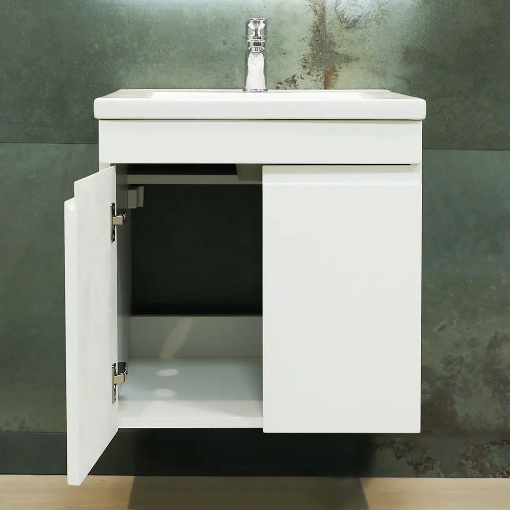 Dulap sub lavoar Bayro Studio Duo Argo 600 (White Matte)