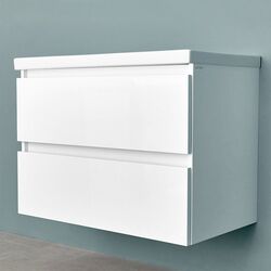 Dulap sub lavoar Bayro Trend Como 800 (White Matte) Thumb