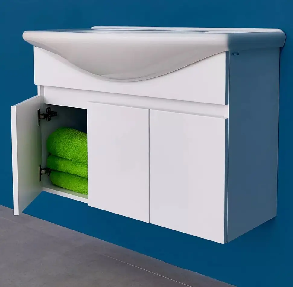 Dulap sub lavoar Bayro Trend Duo Armony 900 (White)