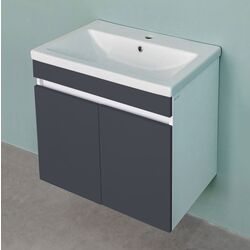 Шкаф под умывальник Bayro Trend Duo Como/Moduo 600 (Anthracite) Thumb