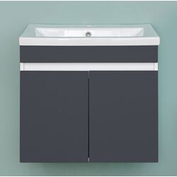 Dulap sub lavoar Bayro Trend Duo Como/Moduo 600 (Anthracite)
