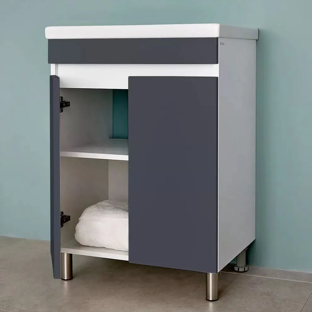 Dulap sub lavoar Bayro Trend Duo Como/Moduo 600 (Anthracite)