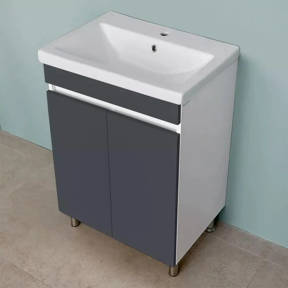 Dulap sub lavoar Bayro Trend Duo Como/Moduo 600 (Anthracite)