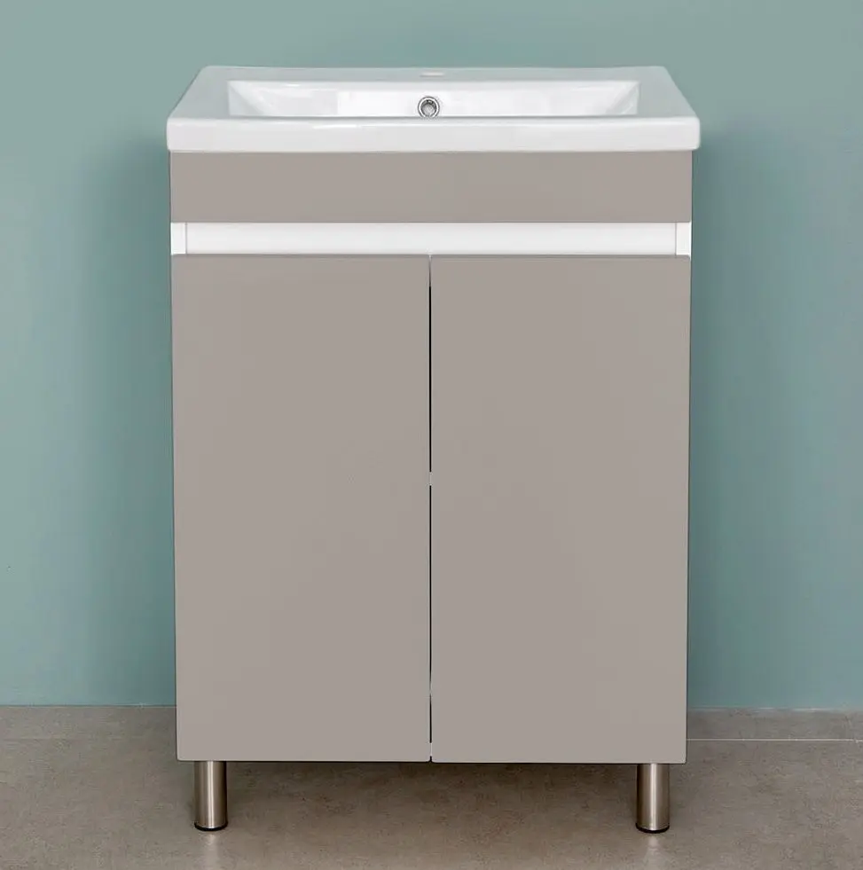 Dulap sub lavoar Bayro Trend Duo Como/Moduo 600 (Grey)