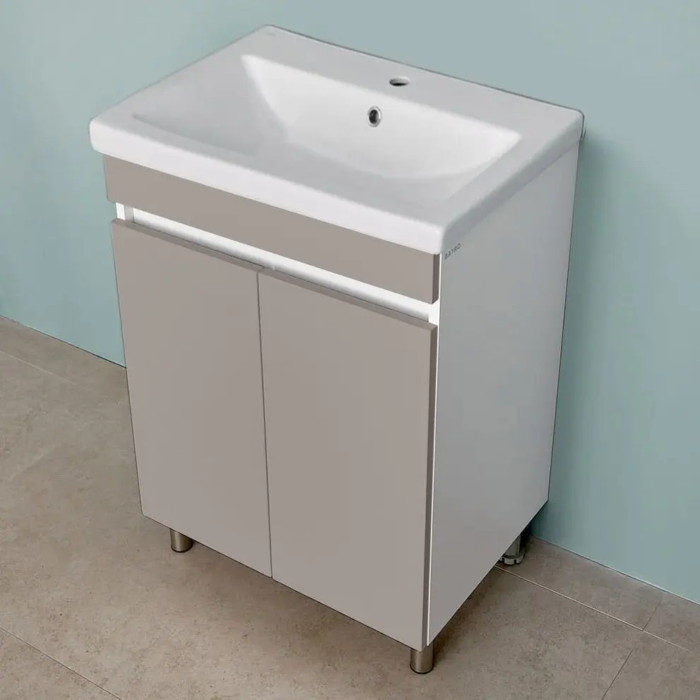 Dulap sub lavoar Bayro Trend Duo Como/Moduo 600 (Grey)