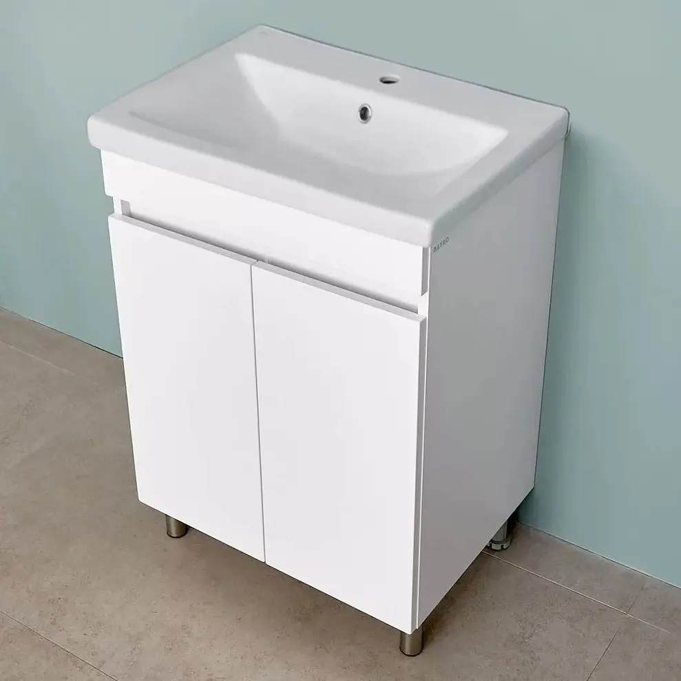 Dulap sub lavoar Bayro Trend Duo Como/Moduo 600 (White)