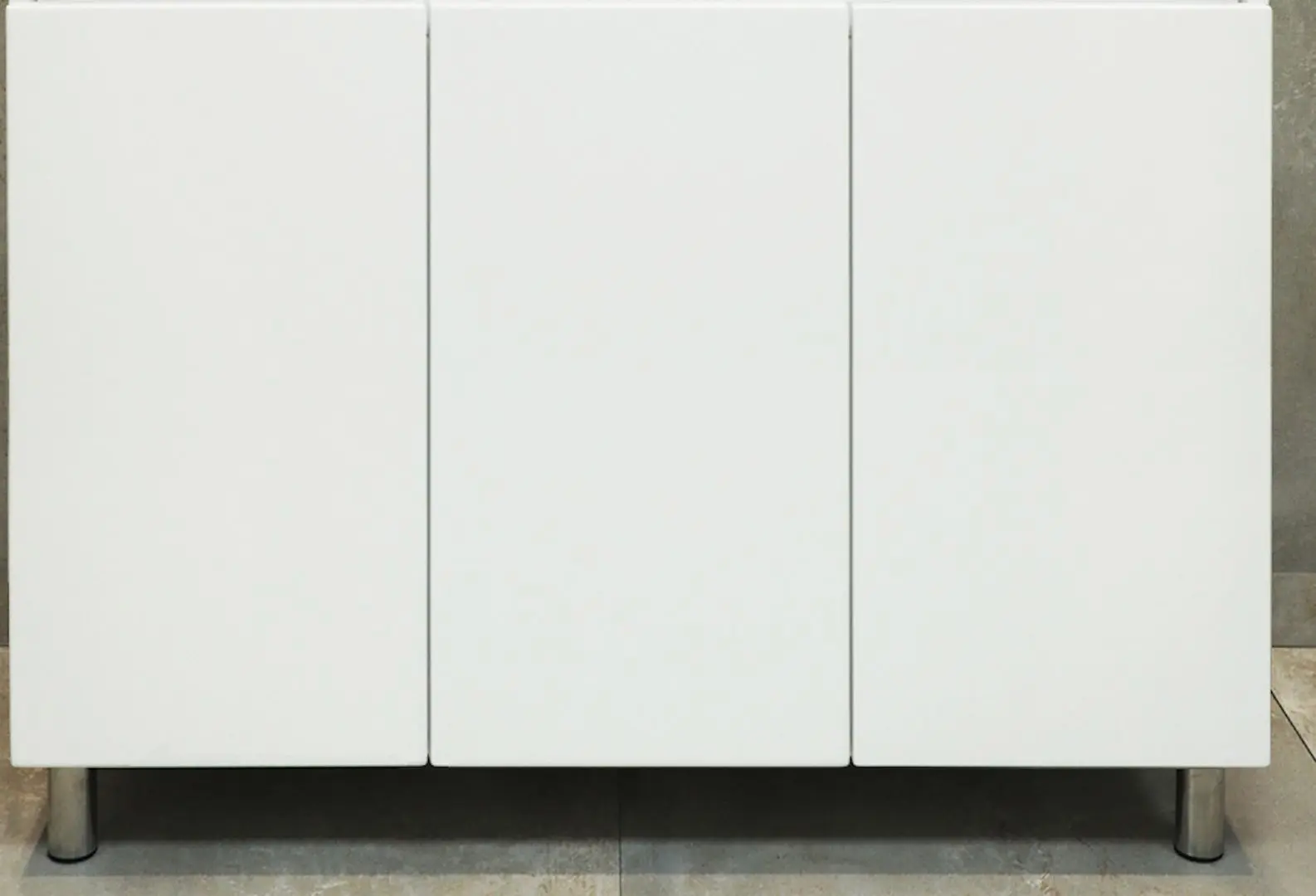 Dulap sub lavoar Bayro Trend Duo Soft 1000 (White Matte)