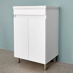 Dulap sub lavoar Bayro Trend Duo Soft 550 with legs (White) Thumb