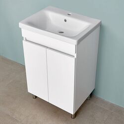 Dulap sub lavoar Bayro Trend Duo Soft 550 with legs (White) Thumb