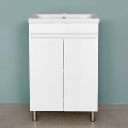 Dulap sub lavoar Bayro Trend Duo Soft 550 with legs (White)